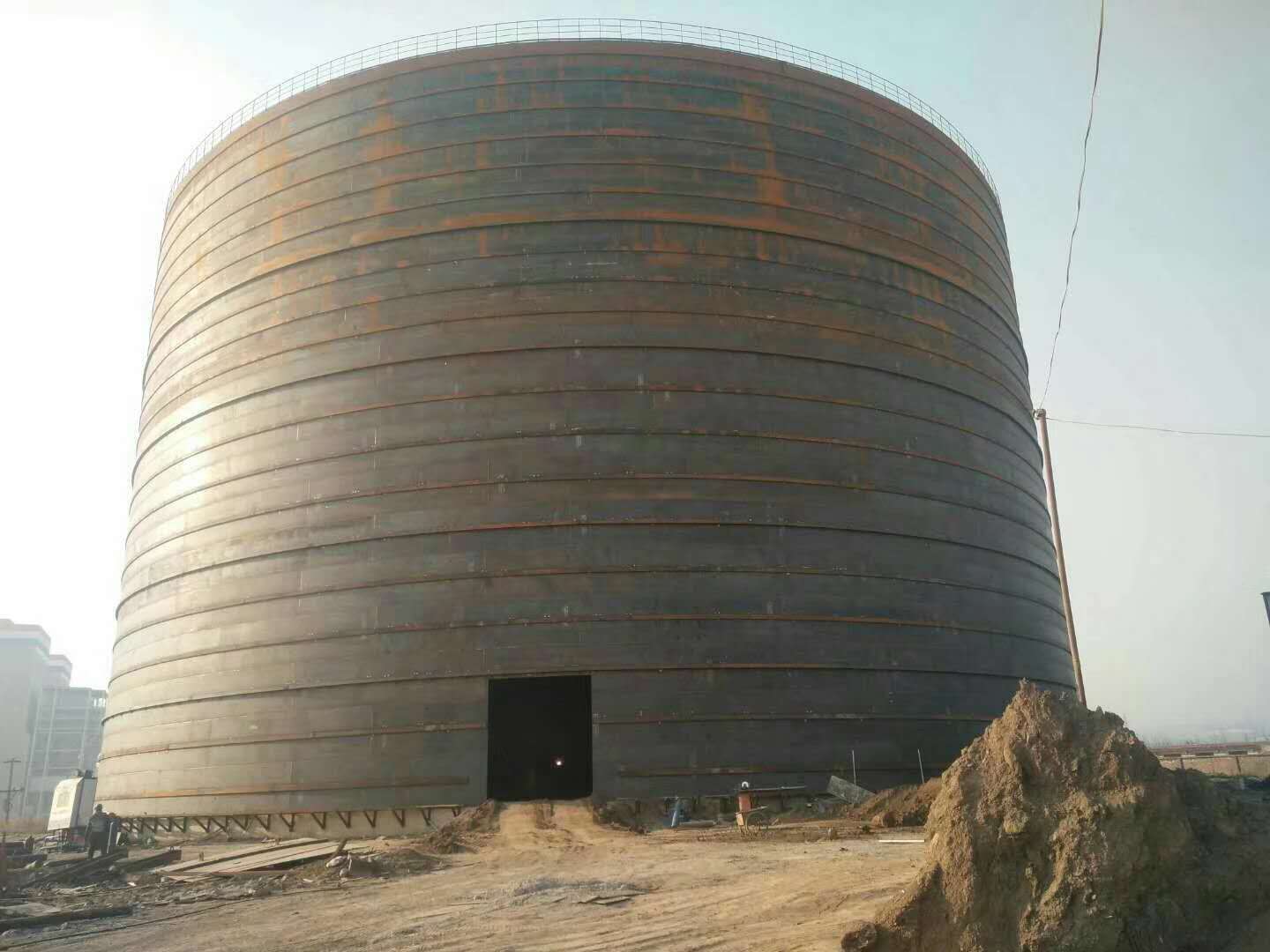 景县承建大型钢板库的好处及原理